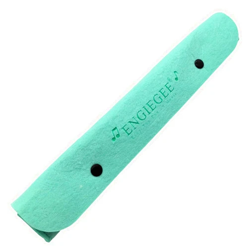 ENGIEGEE Felt Gift Case Bag for Soprano Descant Recorder Instrument or Kids Music Flute, Green
