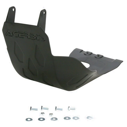 Acerbis 2125660001 Skid Plates , BLACK