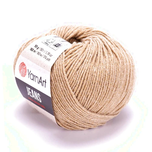 Yarn ArtYarnart Jeans Yarn, Amigurumi Cotton Yarn, Cotton Yarn Crocheting, Knitting Yarn, amigurumi Cotton Yarn, Turkish Yarn, 55% Cotton – 45% PAC (Poliacrylic) Color (48)