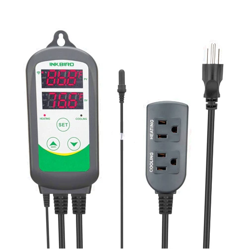 Inkbird WiFi ITC-308 Digital Temperature Controller Aquarium Thermostat for Aquarium Heater and Cooler, with Waterproof Sensor
