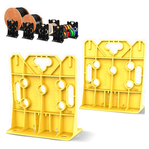 MARKETTY Multi Purpose Wire Dispenser, Cable/Wire Spool Rack, Wire Spool Caddy, Holds Spools Up to 34