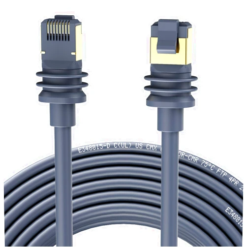 BEZOKABEL Starlink Cable Gen3 Standard V3 Cable for Starlink 15FT Waterproof Ethernet Cable Gen 3 - Gray