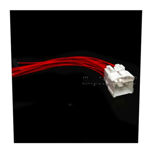 Burlych 1 takım 20 Pin 6240-1116 6240-5134 otomobil enstrüman kablo demeti mühürsüz soket araba plastik konut konektörü(Male 20cm wires)