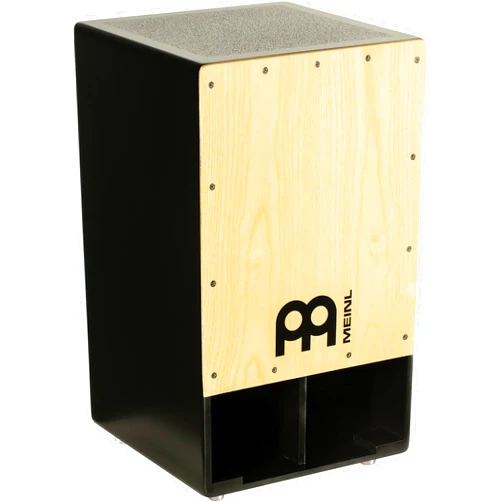 Meinl Percussion Meinl Subwoofer Bass Cajon Box Drum with Internal Snares - NOT MADE IN CHINA - American White Ash Playing Surface, 2-YEAR WARRANTY (SUBCAJ1AWA)