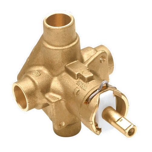 Moen Posi-Temp Pressure Balancing Shower Rough-In Valve, 1/2-Inch CC Connection, 2520