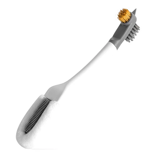 Kidlots Limited Kidlots Suede Cleaner Lightweight with Durable Dual Brush, U Shaped Design Head Shoe Cleaner Brush - Suede Shoe Brush with Wire Bristle and Bristle Brush Head