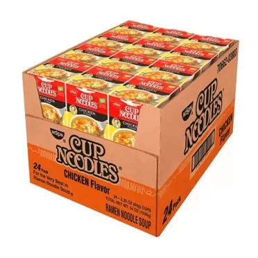 Nissin - Cup Noodles, Chicken, 2.5 oz Cup, 24 per Carton 827961 (DMi CT PACK OF 1