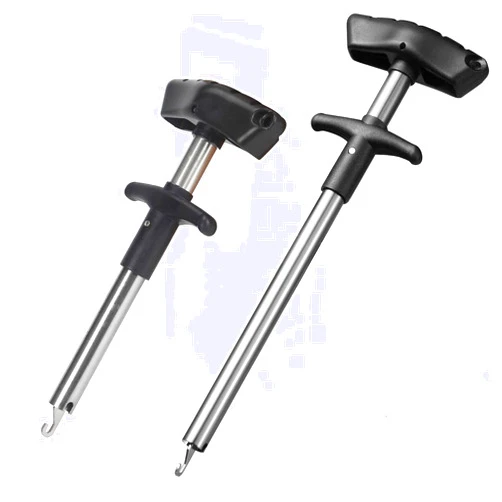 COOLFULL Fishing Hook Remover,Fish Hook Separator Aluminum Hook Extractor T-Shaped Hook Puller Separator Fishing Tool