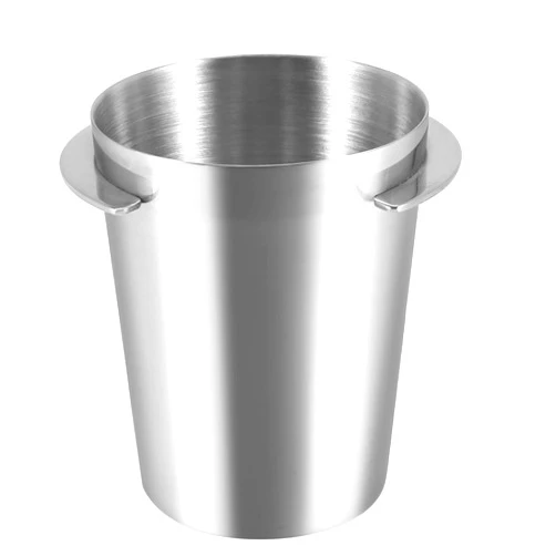 Exogio Steel Coffee Sniffing Mug Powder Feeder for Espresso Machine Portafilter Coffee Tamper(54mm Silver)
