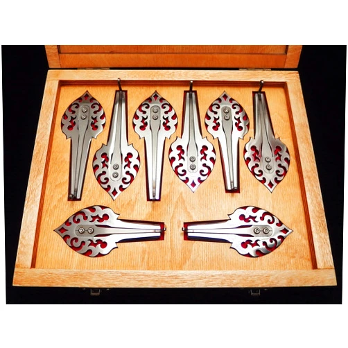 Shamanicshop Jew's Harps Diatonic set by D.Glazyrin/Fairy Tale / (in case) Professional Jaw Harp mouth instrument (Dan Moi maultrommel)
