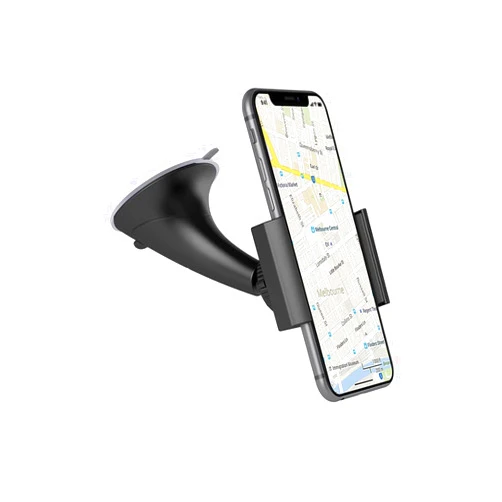 Cygnett DashView Vice Universal Adjustable Windscreen Car Mount for Smartphones iPhone Android Black