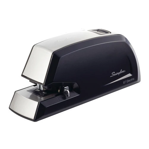 Swingline Heavy Duty Commercial Electric Stapler, 20 Sheet Capacity, Metal, Black (06701)