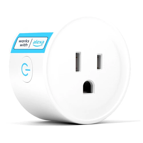 ExIoTy Smart Plug, Works with Alexa Only, Simple Setup with One Voice Command, Voice Control, Remote Control, Timer & Schedule & Group Controller, Bluetooth Mesh Outlet, Alexa Echo Required （1 Pack）