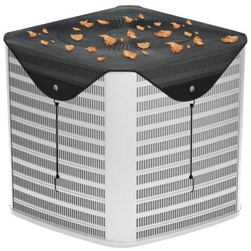 COSFLY Air Conditioner Covers for Outside Units, Mesh AC Cover Outdoor, Breathable Heavy Duty Top Protection, All Seasons, Storage Bag - 36 x 36 Inches