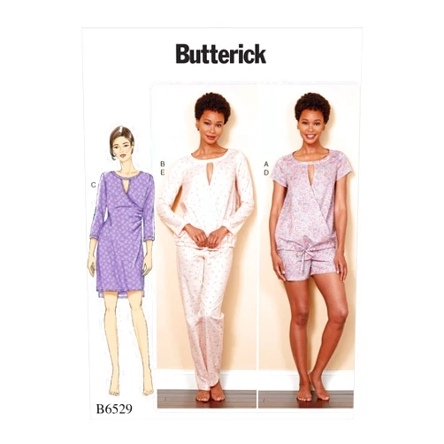 Butterick Patterns Misses' Crossover, Dress, Shorts and Pants Tops, ZZ (LRG-XLG-XXL)