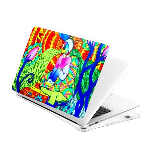 SWEET TANG Acid Psychedelic Color Trip Case for MacBook Air 13 Inch 2020 2019 2018 New Version A1932, A2179, Hard Shell Case Cover for MacBook Air 13 with Retina Display and Touch Id Acid Psychedelic Color Trip (1) Touch13