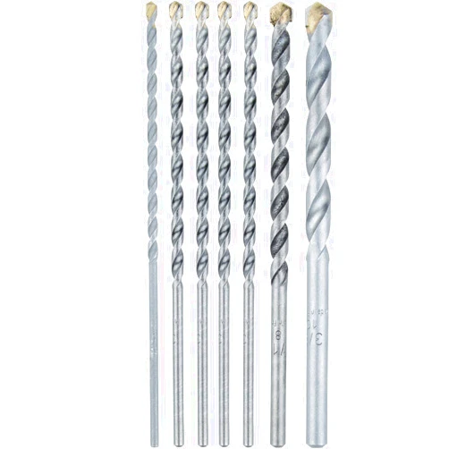 Makita E-10659 7 Pc. Assorted Carbide Tipped Percussion Masonry Hammer Drill Bit Set