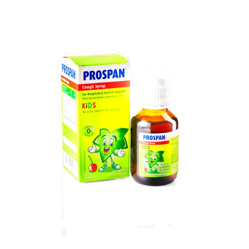 Prospan Kids Cough Syrup + Mucus with Proprietary Ivy Leaf Extract EA575 - Soothes Cough, Mucus Relief, No Sugar, Non-Drowsy, Alcohol-Free, Drug-Free - 100mL