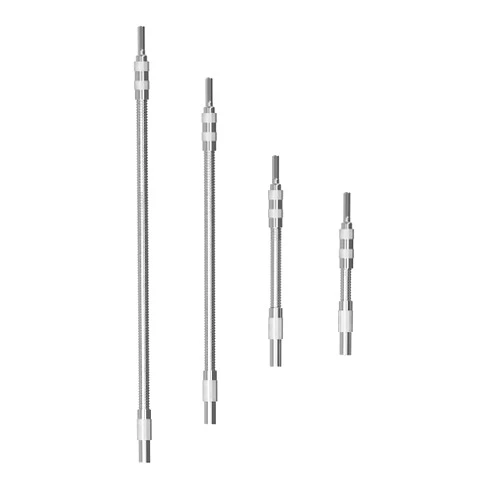 MUYDZ Metal Flexible Extension Drill Bit Holder Flex Shaft for Connect Drive Shaft Tip Drill Bit Kit Adaptor Pack of 4