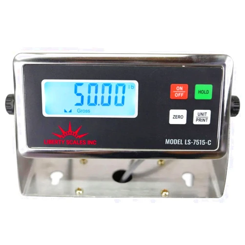Liberty Scales, Inc. Liberty Replacement LS-7515-C Indicator, Compatible with Any Floor Scale or Bench Scale!