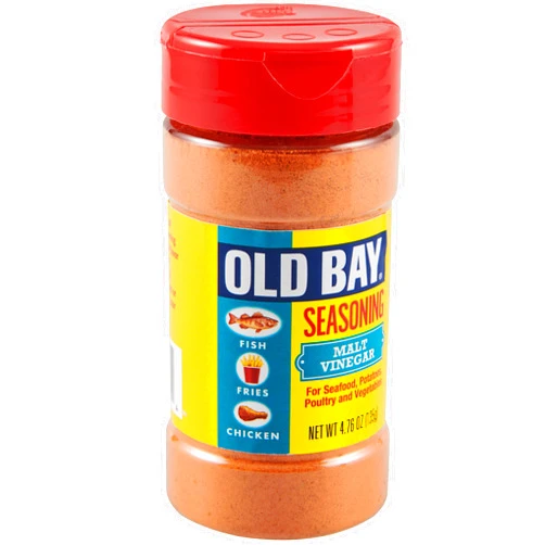 OLD BAY Seasoning, Malt Vinegar, Perfect for Fries, Wings, Seafood, or Vegetables, 4.76 oz