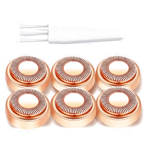 Dealswin Facial Hair Remover Replacement Heads: Compatible with Finishing Touch Flawless Facial Hair Removal Tool for Women As Seen On TV 18K Gold-Plated Rose Gold (Generation 1 Single Halo)
