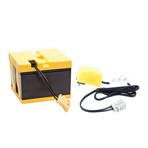 JONATURE 24V Battery + Charger for Peg Perego 24 Volt for John-Deere Gator XUV 6X4 Children Ride on Car (24V 8AH Battery + Charger)