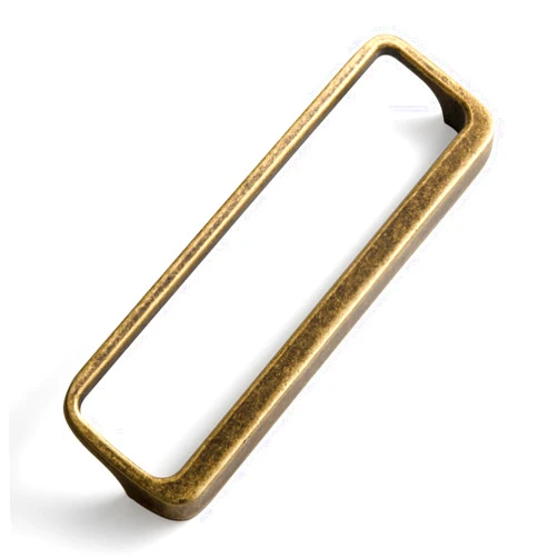 Goo-Ki Antique Brass Cabinet Pulls with Hole Center 5''(128MM),Retro Zinc Alloy Drawer Pulls for Drawer,Wardrobe,Cupboard,6 Pack