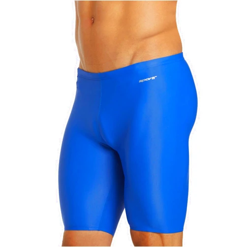 Sporti Men's Athletic Swimwear Jammers, Abstract Print Jammers for Men, Drawstring Waist, Flat-Locked Seams, Sizes 26-40