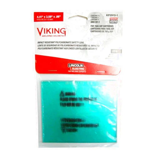 Lincoln Electric KP2913-1 Viking Helmet Outside Lens, 5 pack