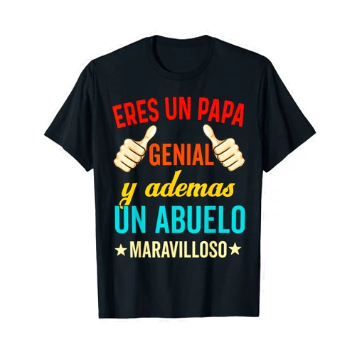 Camisetas Para Abuelo Padre Father's Day spanish Regalos Para Abuelo Dia Del Padre Camiseta Mejor Abuelo T-Shirt