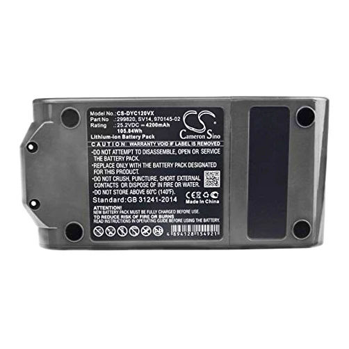 XSPLENDOR 4200mAh Replacement Battery for DS V11V11 Absolute ProV11 Absolute ExtraV11 AbsoluteSV14 V11 Absolute Extra269054-01SV14 V11 Absolute281477-01269232-01SV14 V11