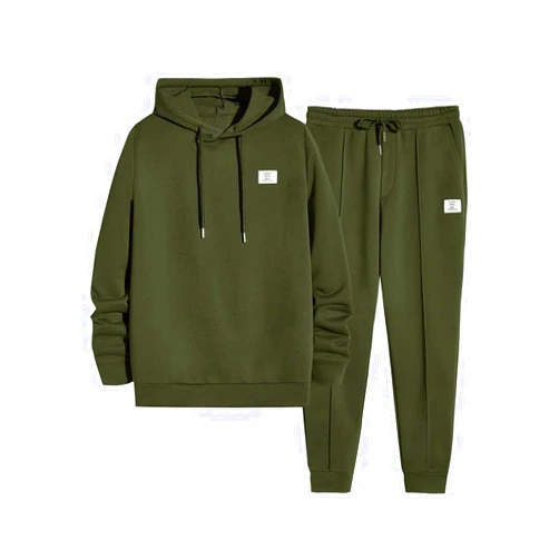 JMIERR Men's 2 Piece Outfits Hoodie Sweatshirt Tracksuit & Joggers Sweatpants Sweatsuit Set