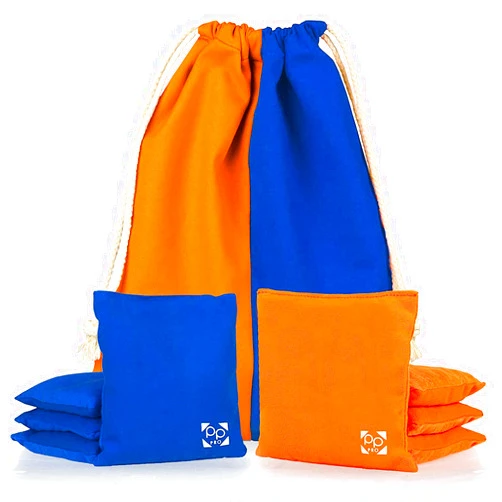 Play Platoon Professional Cornhole Bags - Set of 8 Regulation All Weather Double Sided - Sticky Side/Slick Side Bean Bags for Pro Corn Hole Game