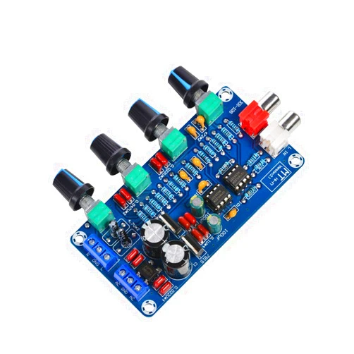 Comimark 1Pcs HiFi NE5532 OP-AMP Preamplifier Amplifier Volume EQ Tone Control Board