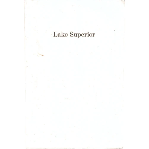 Lorine Niedecker,Joshua Beckman Lake Superior