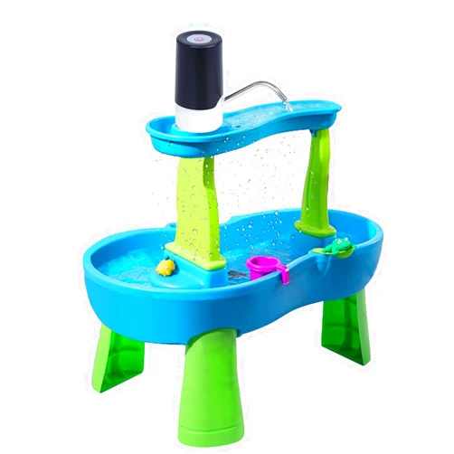 FEAYEA Water Table Pump,Kids Water Pump for Water Table,Water Table Accessories Small Cordless Water Pump for 3 Hours of Non-Stop Fun for Kids