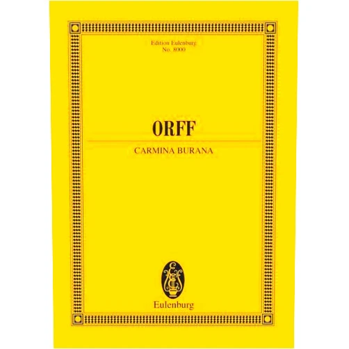 Werner Thomas,Carl Orff Carmina Burana