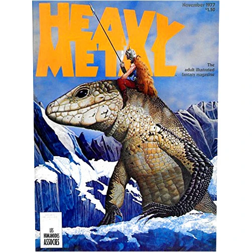 By Valerie (Editors) Kelly Sean ; Marchant (Author) Heavy Metal: The Adult Illustrated Fantasy Magazine November 1977 Vol. 1 No. 8
