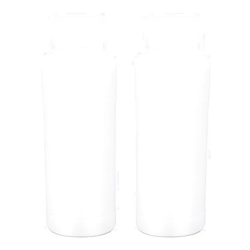 ASEVAT 20 oz Plastic Reagent Bottle, Laboratory Grade High-Density Polyethylene Bottle, Wide Mouth with Screw Cap, Plastic Sample Bottles for Classrooms or Storage at Home (2Pcs)