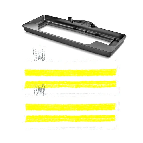 OIMEYGRP Brush Head Carpet Glider Floor Mop Cloths .Compatible for Karcher EasyFix 2.863-269.0 SC1 SC2 SC3 SC4 SC5. Steam Cleaner Accessories(Color:A)