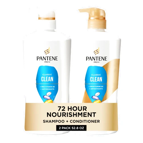 Pantene Shampoo, Conditioner and Hair Treatment Set, Classic Clean