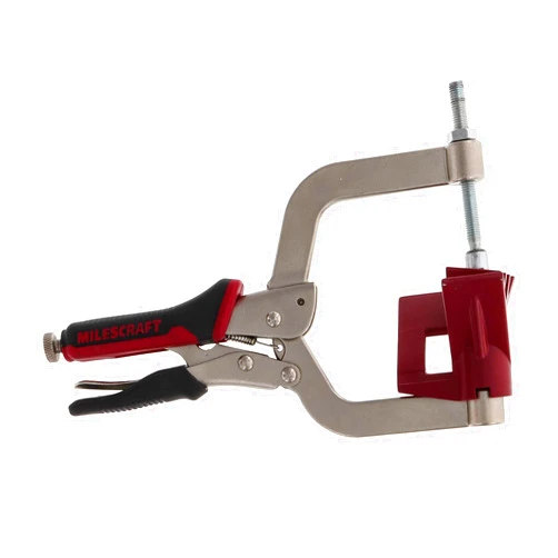 Milescraft 4005 90 Degree Corner Clamp – Adjustable Right Angle Clamp For Woodworking, Pocket Hole Joinery, Welding, Positioning and More