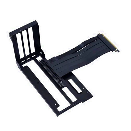Lian Li A3-1 3-Slots Vertical GPU Bracket Kit with 150mm PCIe4.0 Riser Cable for A3-MATX Computer Case, Black