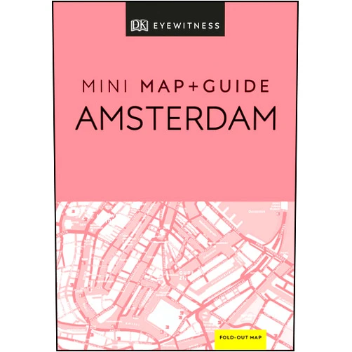 DK Eyewitness Amsterdam Mini Map and Guide (Pocket Travel Guide)