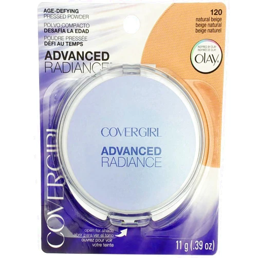 COVERGIRL Advanced Radiance Age-Defying Pressed Powder Natural Beige 120.39 Ounce (packaging may vary)