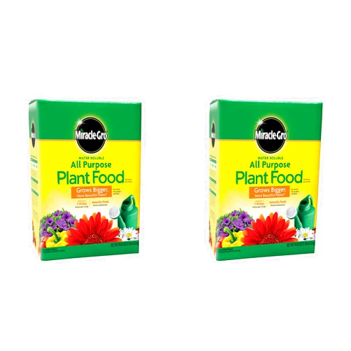Miracle-Gro Water Soluble All Purpose Plant Food, 10 lbs, Pack 2