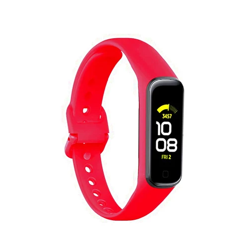 Yuuol Replacement Bands Compatible with Samsung Galaxy Fit2 SM-R220,Silicone Adjustable Classic Accessory Wristband Fitness Straps Compatible with Samsung Galaxy Fit2 for Women Men
