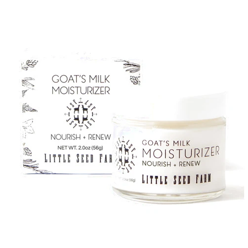 Little Seed Farm Goat's Milk Face Moisturizer - All Natural, Organic Moisturizer Face Cream - 2.0 Ounce