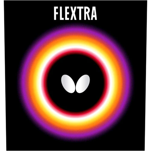 Butterfly Flextra Table Tennis Rubber - Butterfly Table Tennis Rubber - 1.9 mm or 2.1 mm - Red or Black - 1 Inverted Table Tennis Rubber Sheet - Professional Table Tennis Rubber